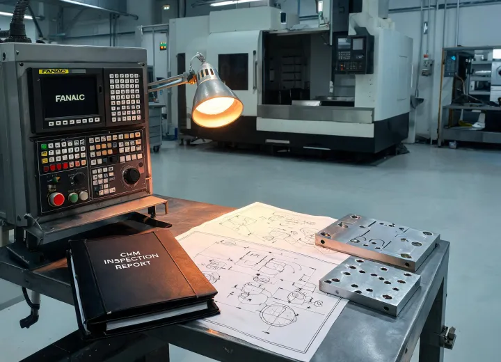 CNC control inspection workstation