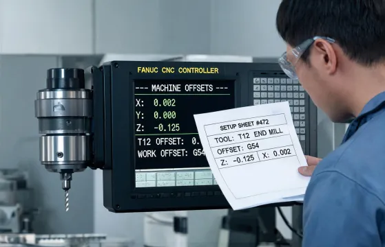 CNC controller parameter verification